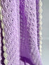 Kids and Babies' Crochet Blanket, kids room deco, kids gift, worsted wool and cotton blend